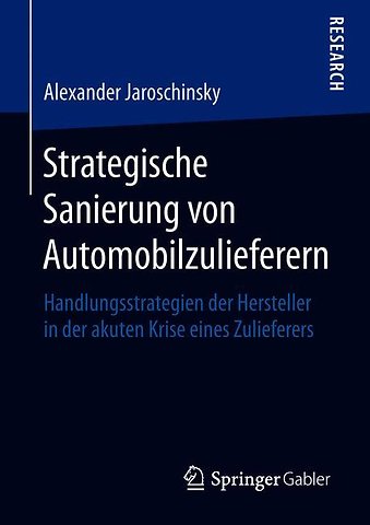 Strategische Sanierung von Automobilzulieferern