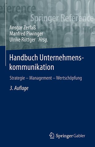 Handbuch Unternehmenskommunikation