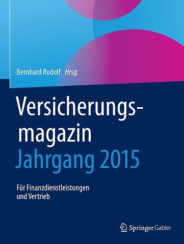 Versicherungsmagazin - Jahrgang 2015