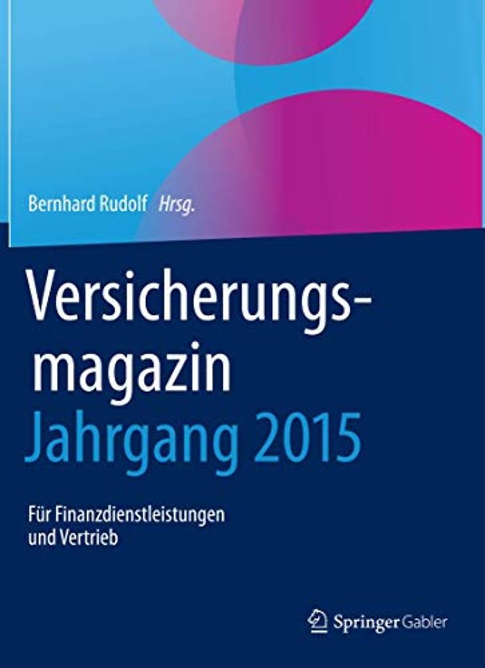 Versicherungsmagazin - Jahrgang 2015