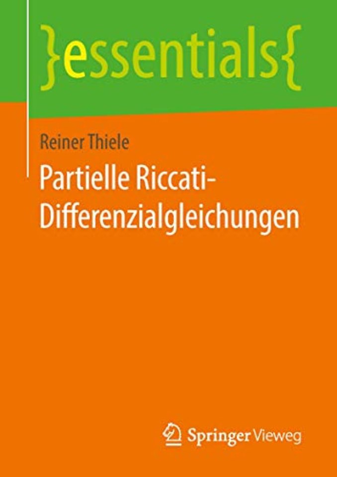 Partielle Riccati-Differenzialgleichungen
