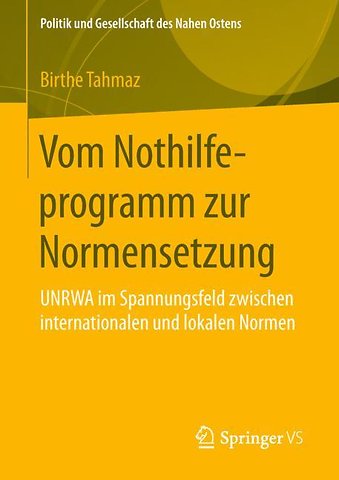 Vom Nothilfeprogramm zur Normensetzung