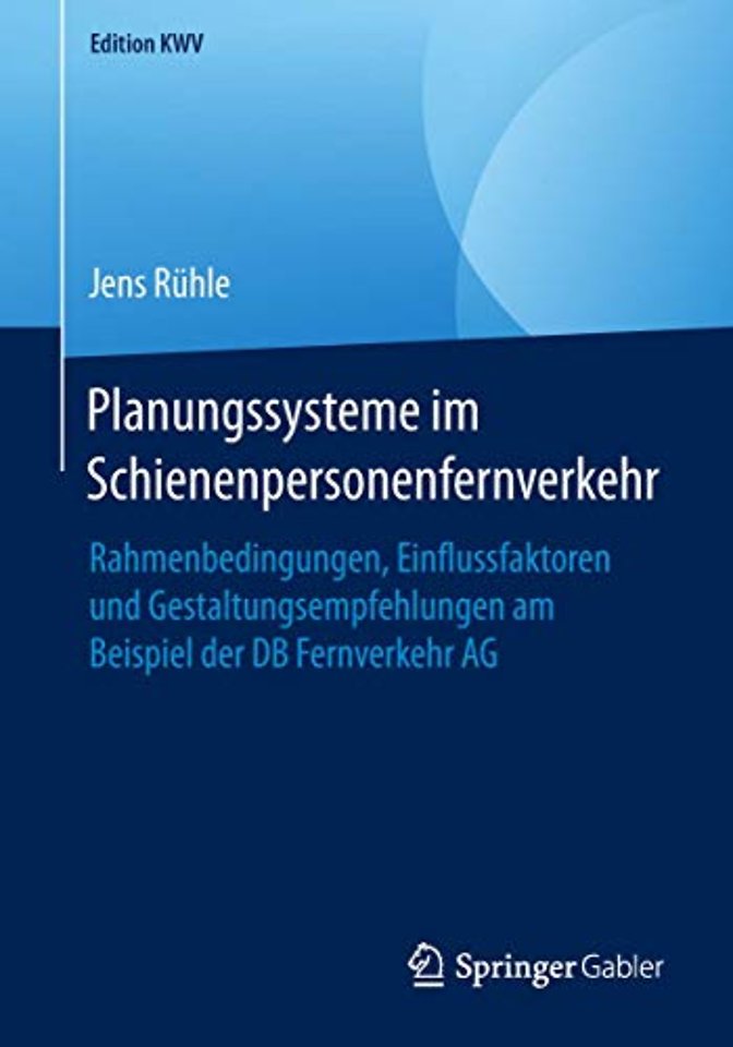 Planungssysteme im Schienenpersonenfernverkehr