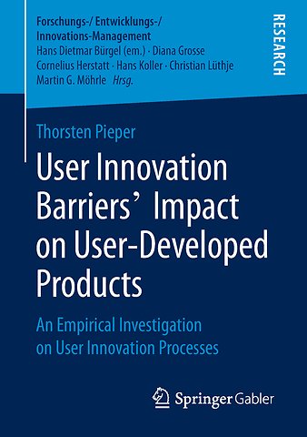User Innovation Barriers’ Impact on User-Developed Products