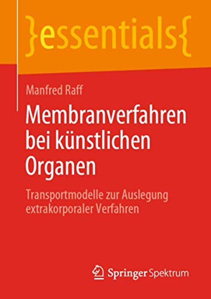 Membranverfahren bei künstlichen Organen