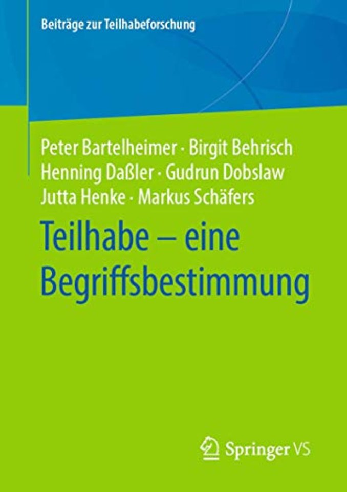 Teilhabe – eine Begriffsbestimmung