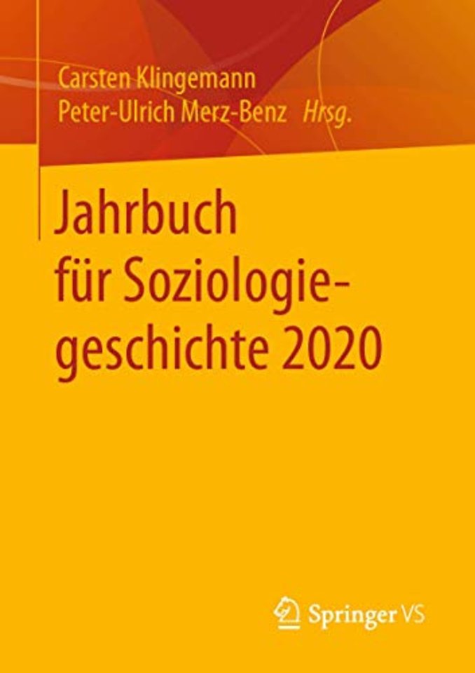Jahrbuch für Soziologiegeschichte 2020