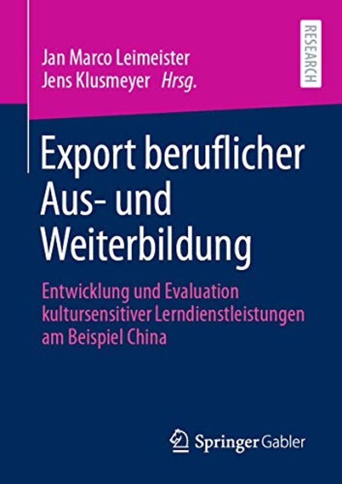 Export beruflicher Aus- und Weiterbildung