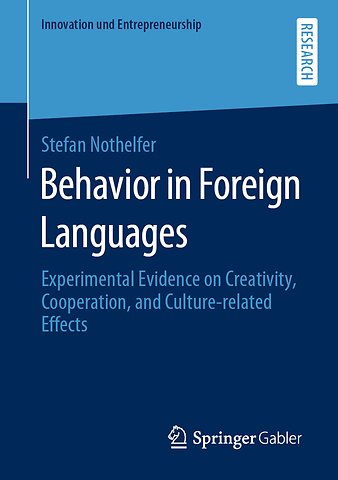 Behavior in Foreign Languages
