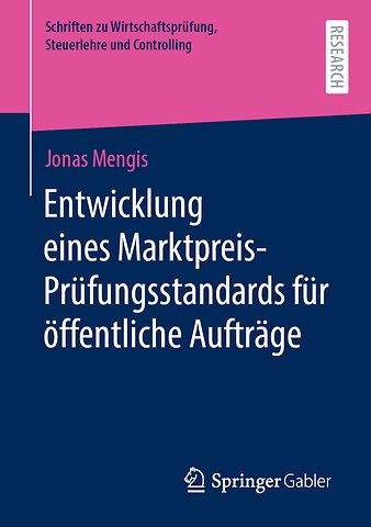 Entwicklung eines Marktpreis-Prüfungsstandards für öffentliche Aufträge