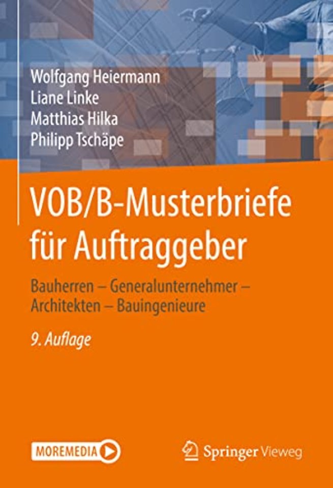 VOB/B-Musterbriefe für Auftraggeber