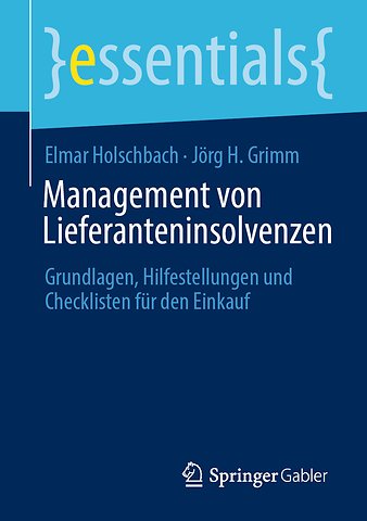 Management von Lieferanteninsolvenzen
