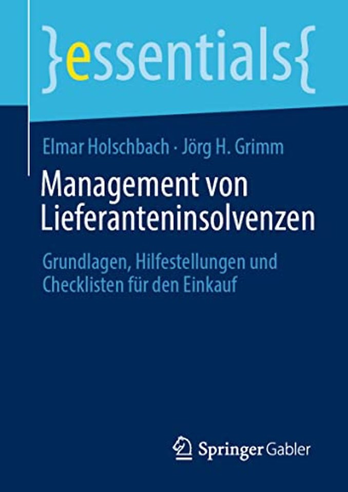 Management von Lieferanteninsolvenzen