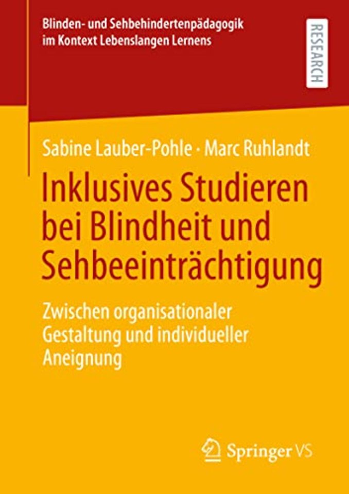 Inklusives Studieren bei Blindheit und Sehbeeinträchtigung