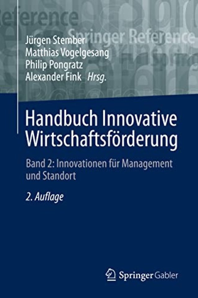 Handbuch Innovative Wirtschaftsförderung