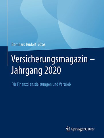 Versicherungsmagazin - Jahrgang 2020