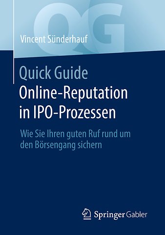 Quick Guide Online-Reputation in IPO-Prozessen