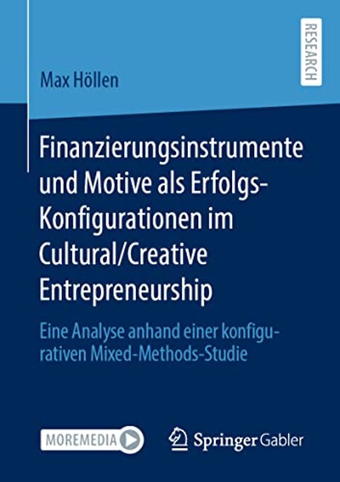 Finanzierungsinstrumente und Motive als Erfolgs-Konfigurationen im Cultural/Creative Entrepreneurship