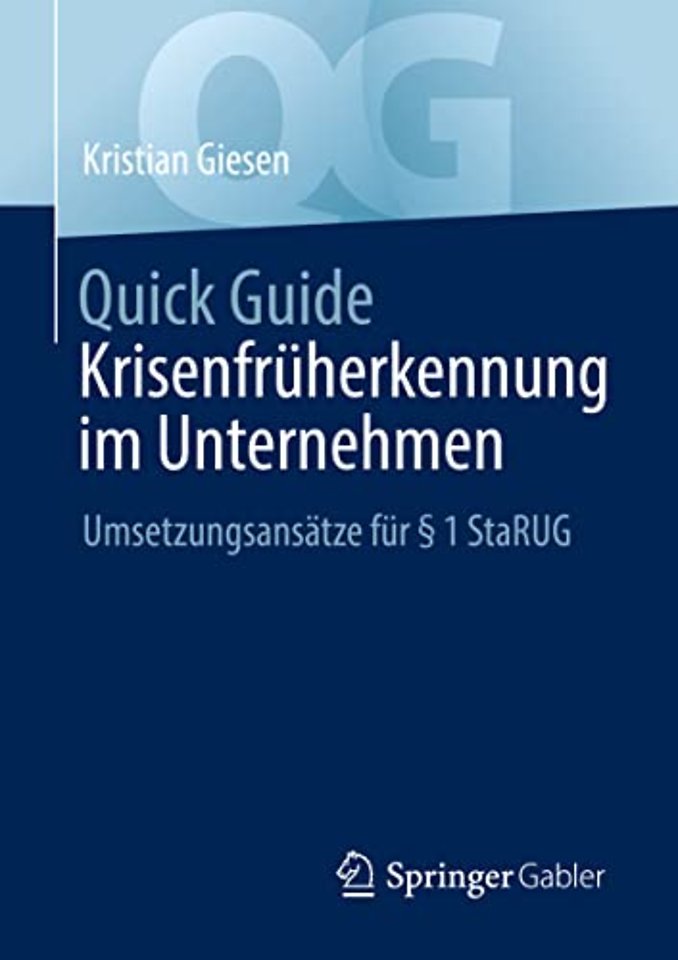 Quick Guide Krisenfrüherkennung im Unternehmen
