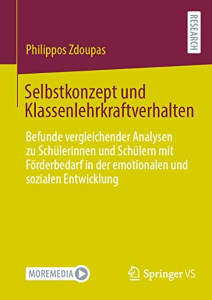 Selbstkonzept und Klassenlehrkraftverhalten