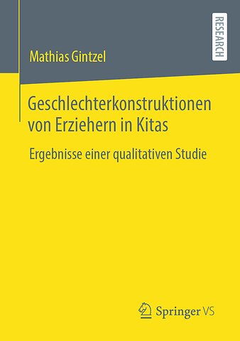 Geschlechterkonstruktionen von Erziehern in Kitas