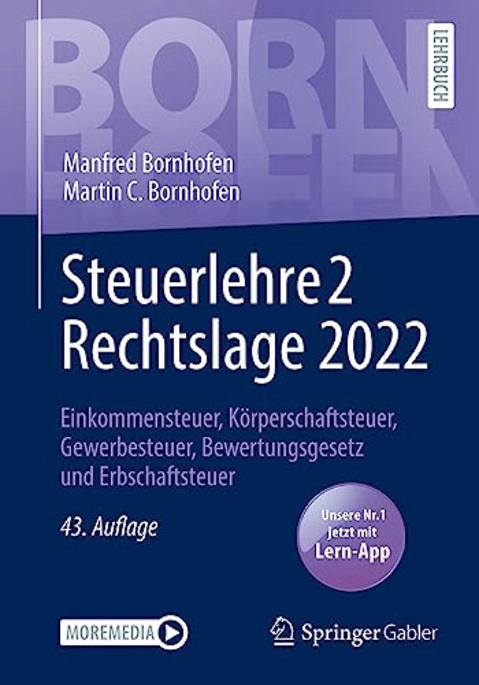 Steuerlehre 2 Rechtslage 2022