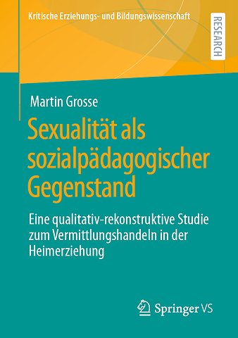 Sexualität als sozialpädagogischer Gegenstand