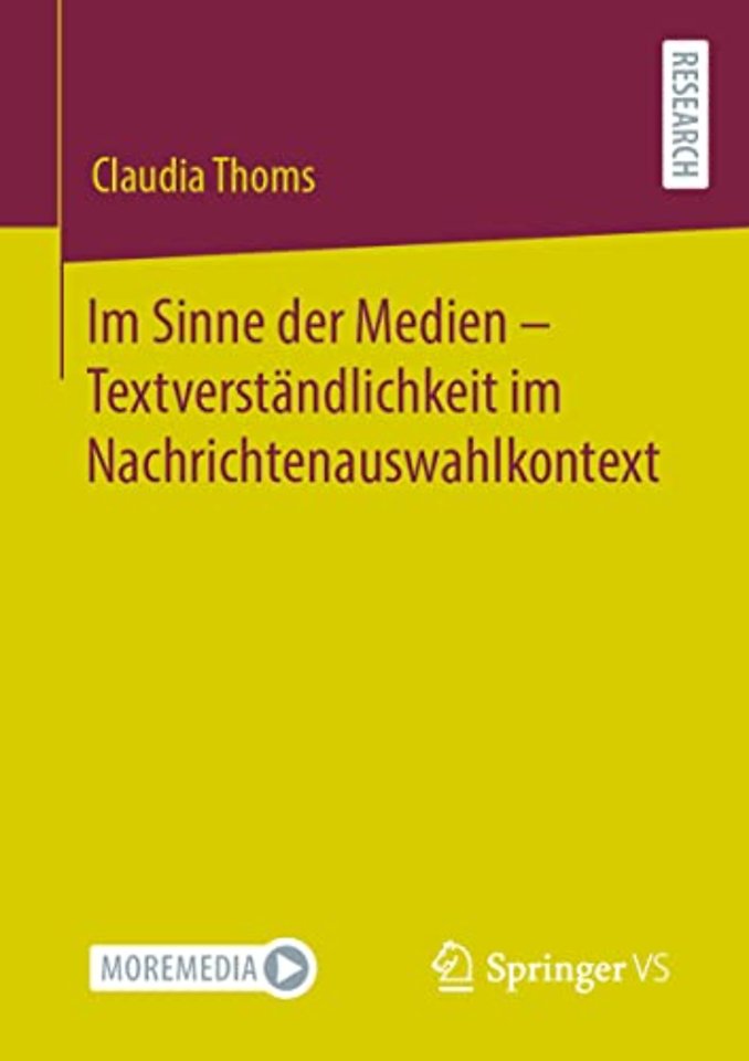 Im Sinne der Medien – Textverständlichkeit im Nachrichtenauswahlkontext
