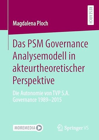 Das PSM Governance Analysemodell in akteurtheoretischer Perspektive