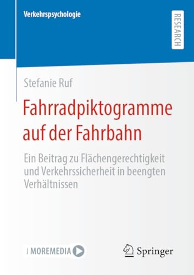 Fahrradpiktogramme auf der Fahrbahn