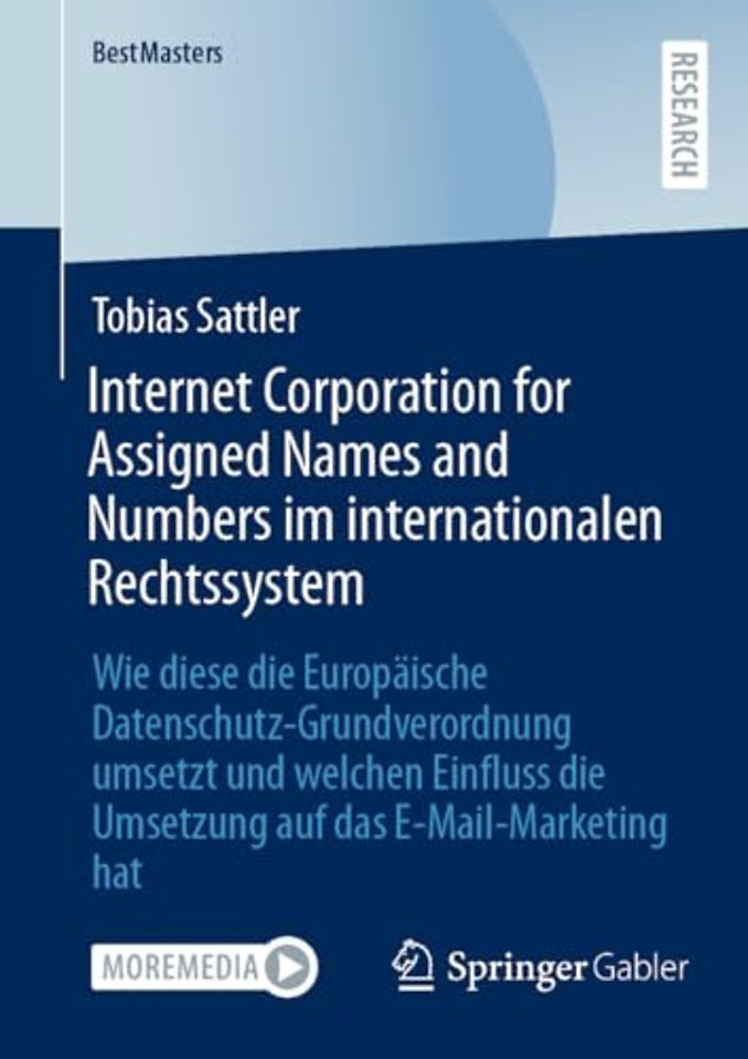 Internet Corporation for Assigned Names and Numbers im internationalen Rechtssystem