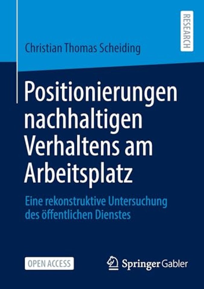 Positionierungen nachhaltigen Verhaltens am Arbeitsplatz