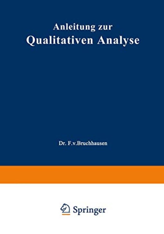 Anleitung zur Qualitativen Analyse