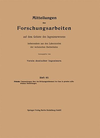 Mitteilungen über Forschungsarbeiten auf dem Gebiete des Ingenieurwesens