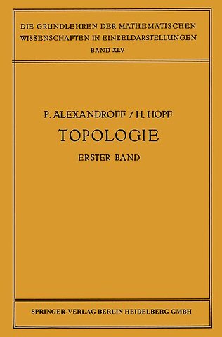 Topologie I