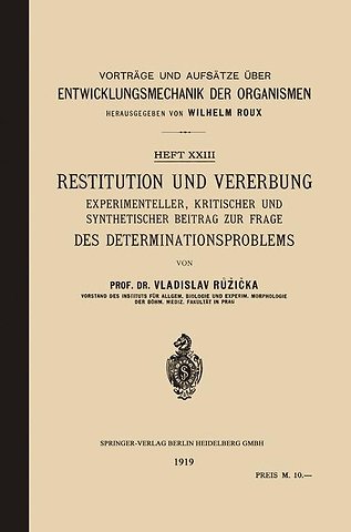 Restitution und Vererbung