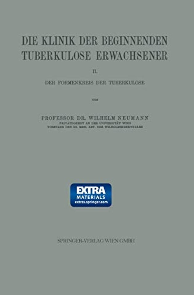 Die Klinik der Beginnenden Tuberkulose Erwachsener