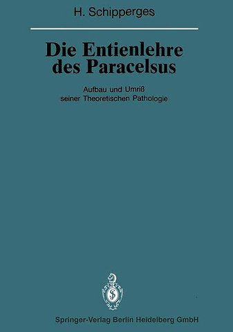 Die Entienlehre des Paracelsus