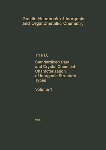 TYPIX — Standardized Data and Crystal Chemical Characterization of Inorganic Structure Types