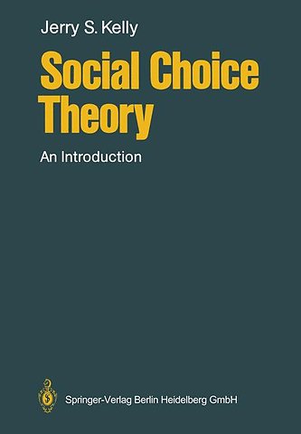 Social Choice Theory