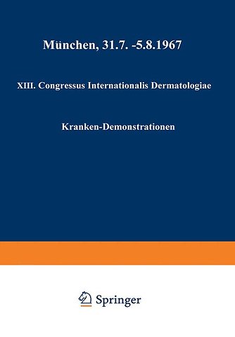 XIII. Congressus Internationalis Dermatologiae