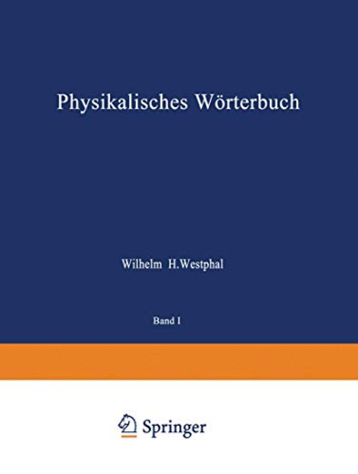 Physikalisches Wörterbuch