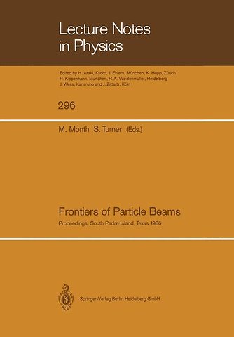 Frontiers of Particle Beams