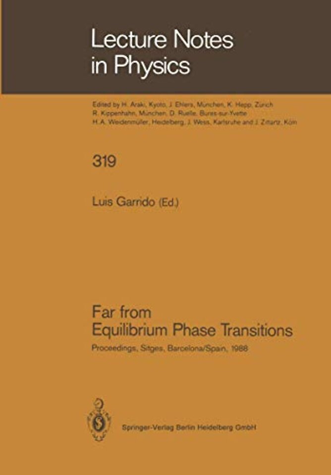 Far from Equilibrium Phase Transitions
