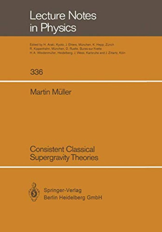 Consistent Classical Supergravity Theories