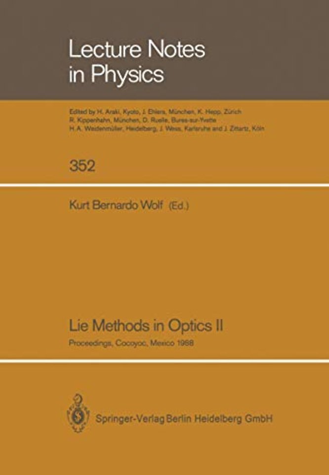 Lie Methods in Optics II
