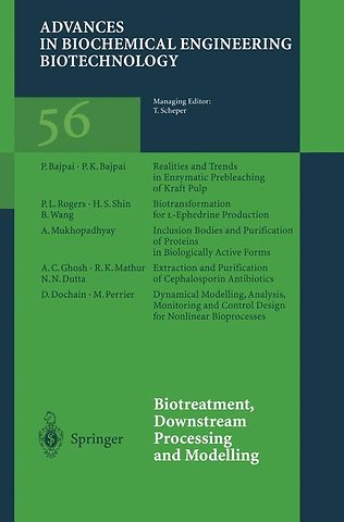 Biotreatment, Downstream Processing and Modelling