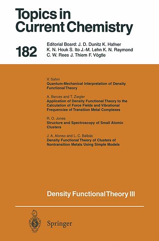 Density Functional Theory III