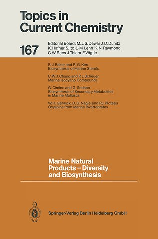 Marine Natural Products — Diversity and Biosynthesis