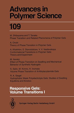Responsive Gels: Volume Transitions 1